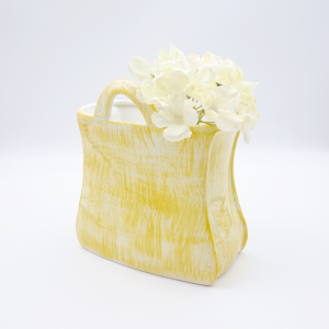 ceramic bag  vase