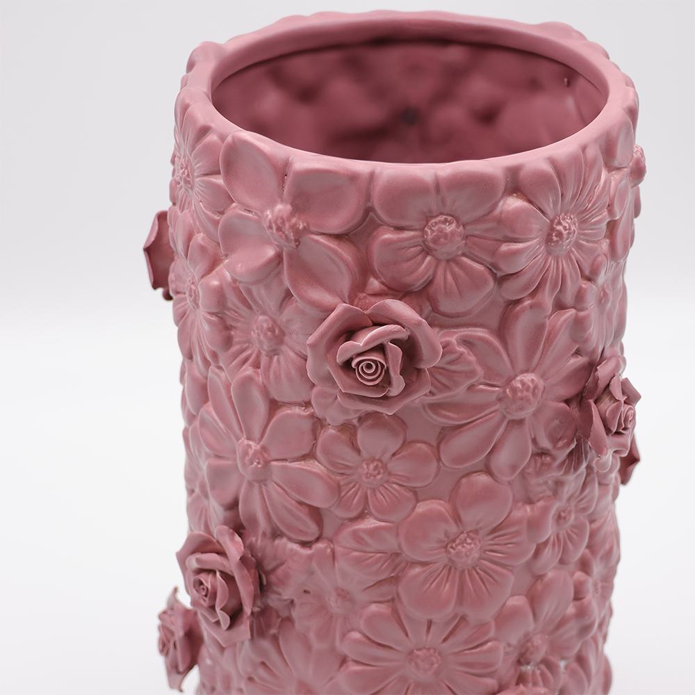 ceramic flower vase